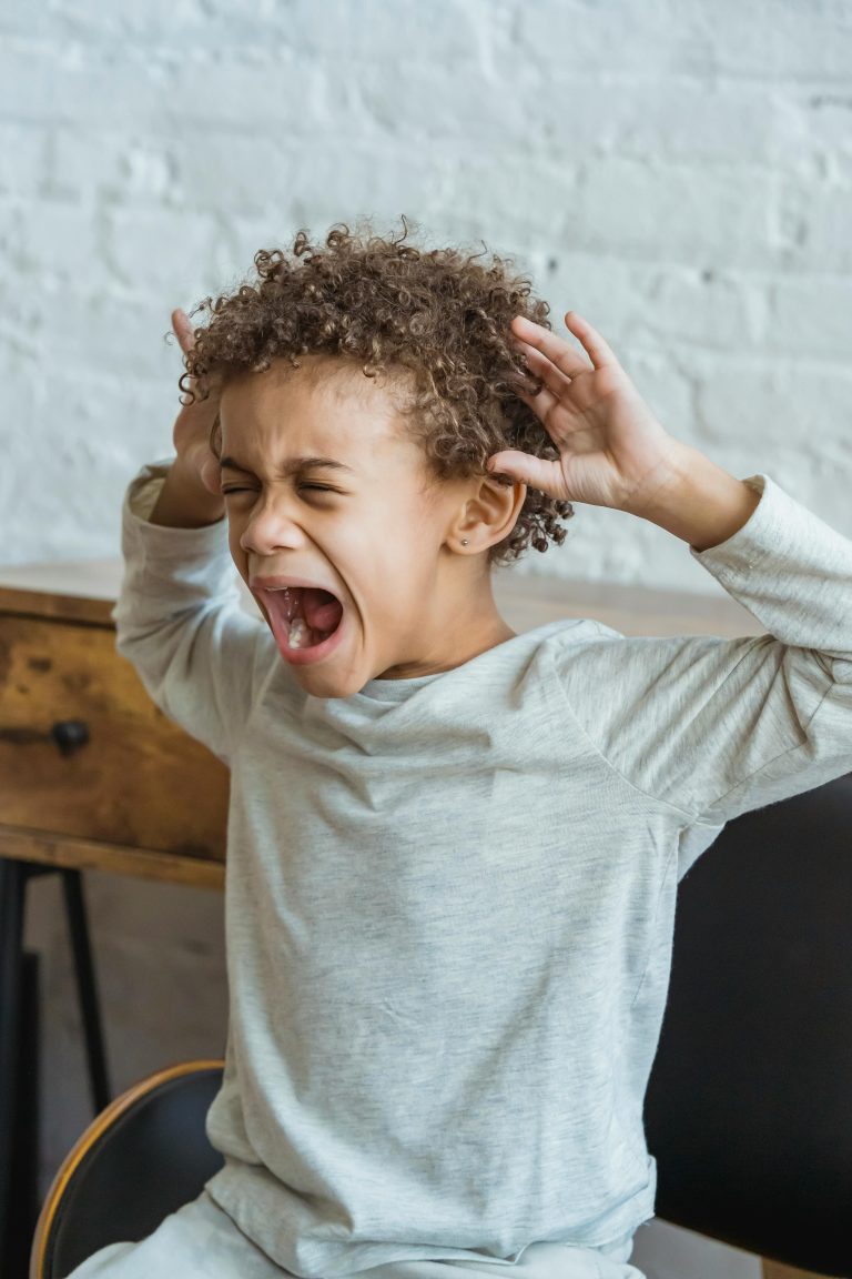 Distressed child