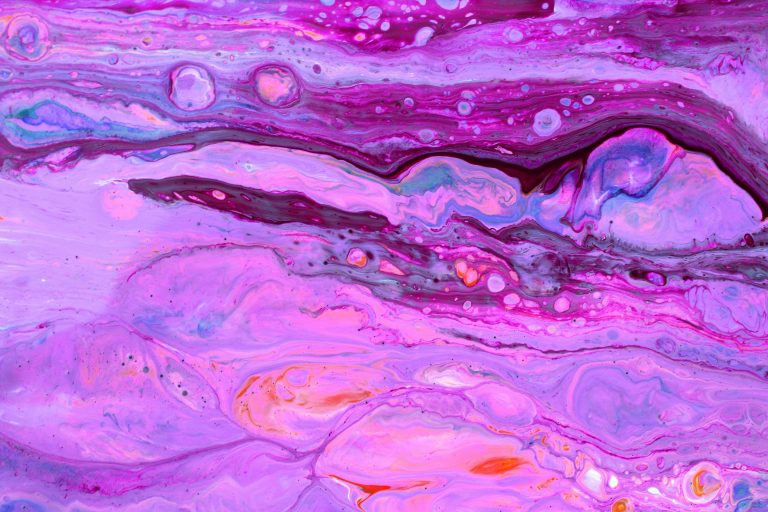 Abstract fluid art