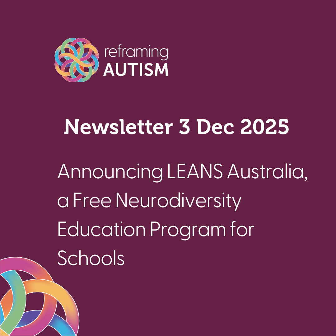 Newsletter 3 Dec 2025 Announcing LEANS Australia: a free neurodiversity education program for schools