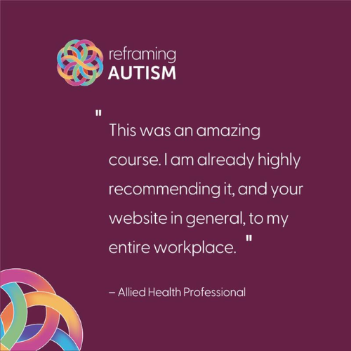 "This was an amazing course. I am already highly recommending it, and your website in general, to my entire workplace." - Allied Health Professional