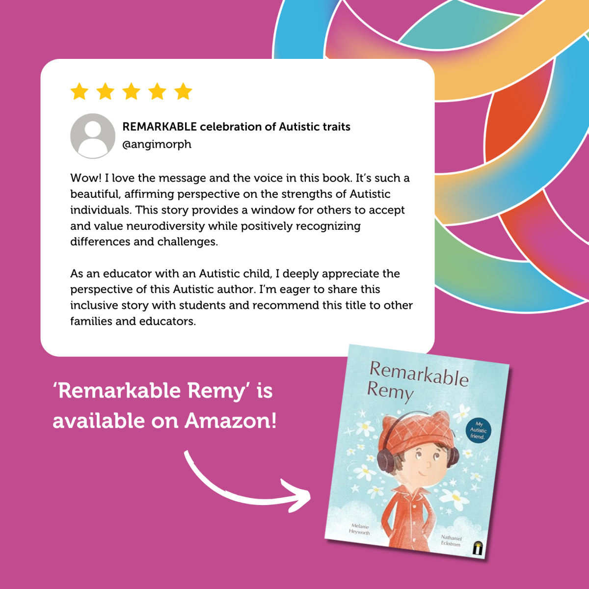 Image and review of the book, Remarkable Remy